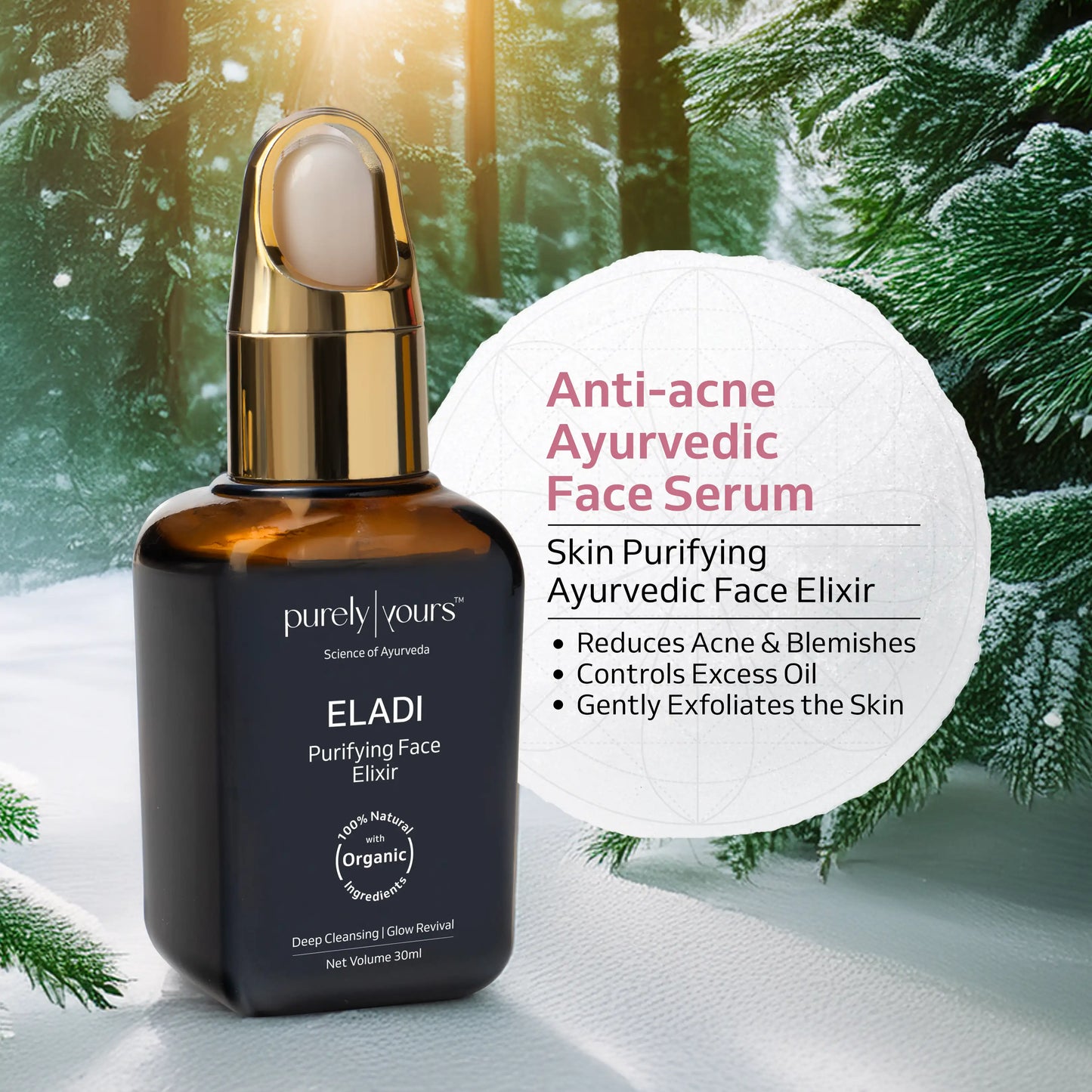 Eladi skin exfoliator | helps reduce acne and blemishes