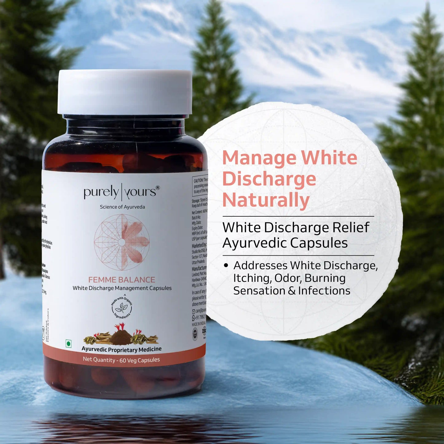 White Discharge Relief Ayurvedic Solution for Female Wellness