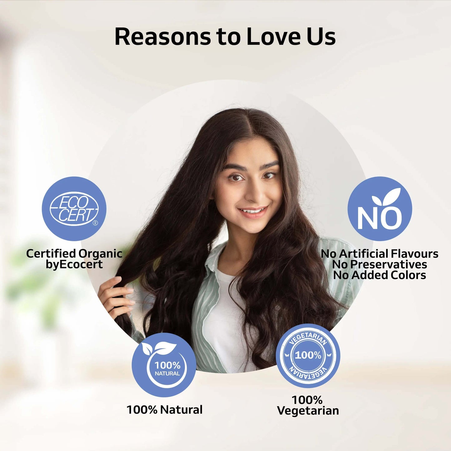 Grow + thrive Hair Growth Ayurvedic Capsules