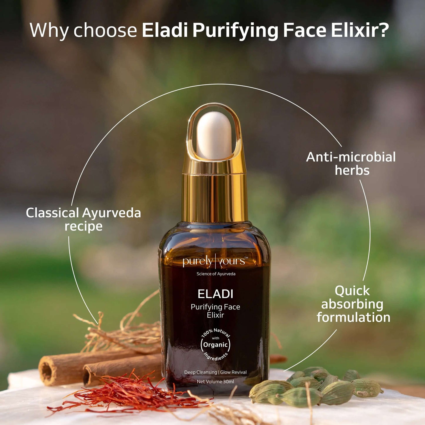 Eladi skin exfoliator | helps reduce acne and blemishes