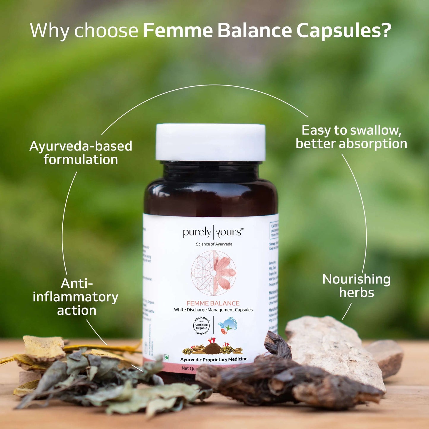 White Discharge Relief Ayurvedic Solution for Female Wellness