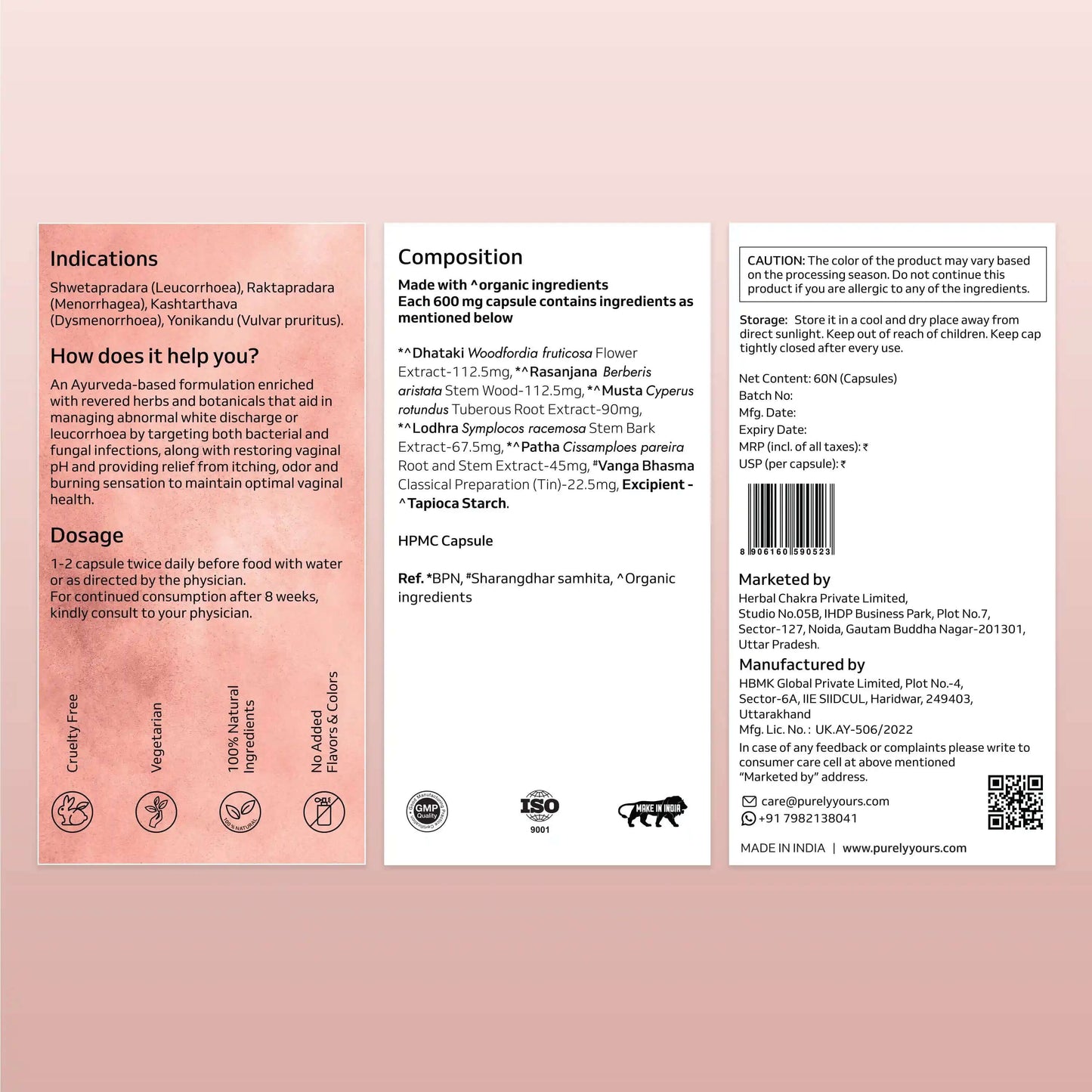 White Discharge Relief Ayurvedic Solution for Female Wellness