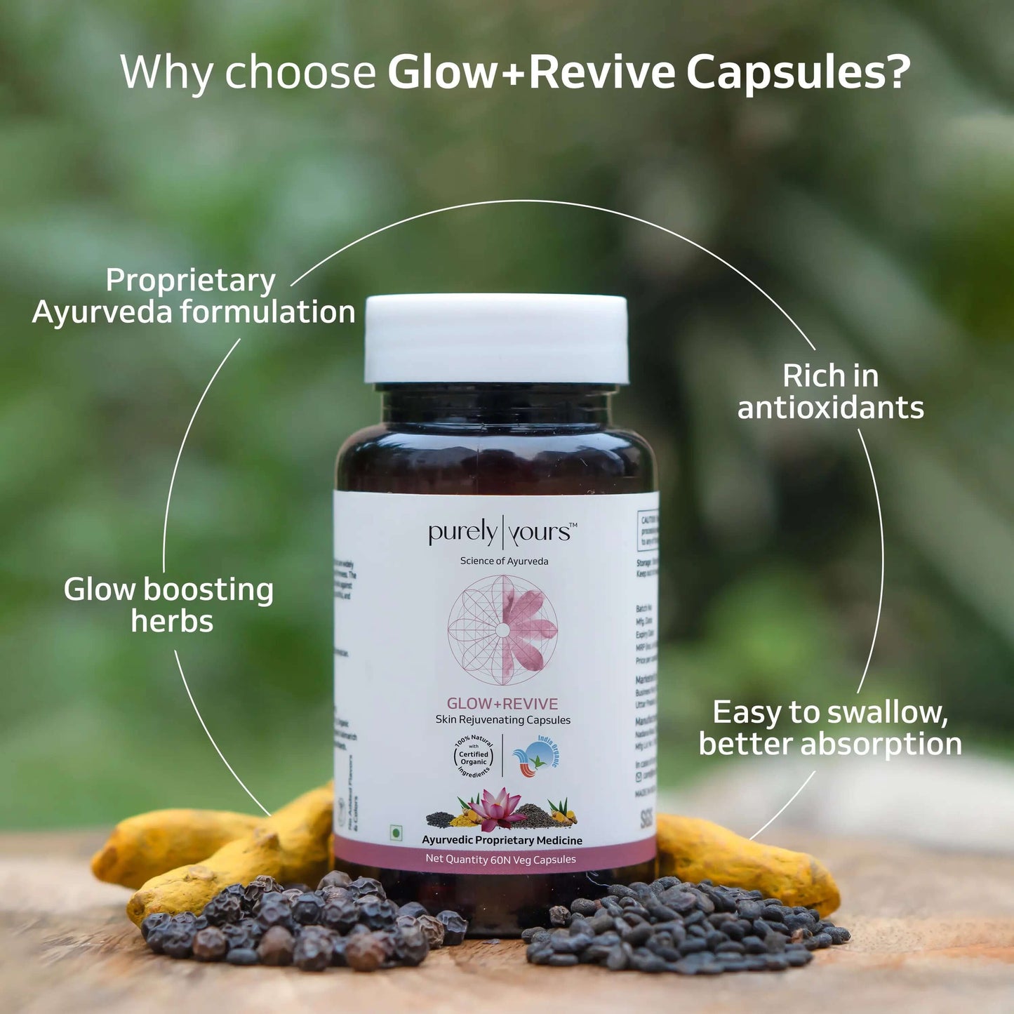 Glow + Revive | ayurvedic solution for natural glowing skin