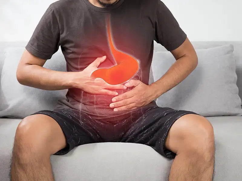 Person experiencing health issues