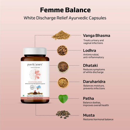 White Discharge Relief Pack